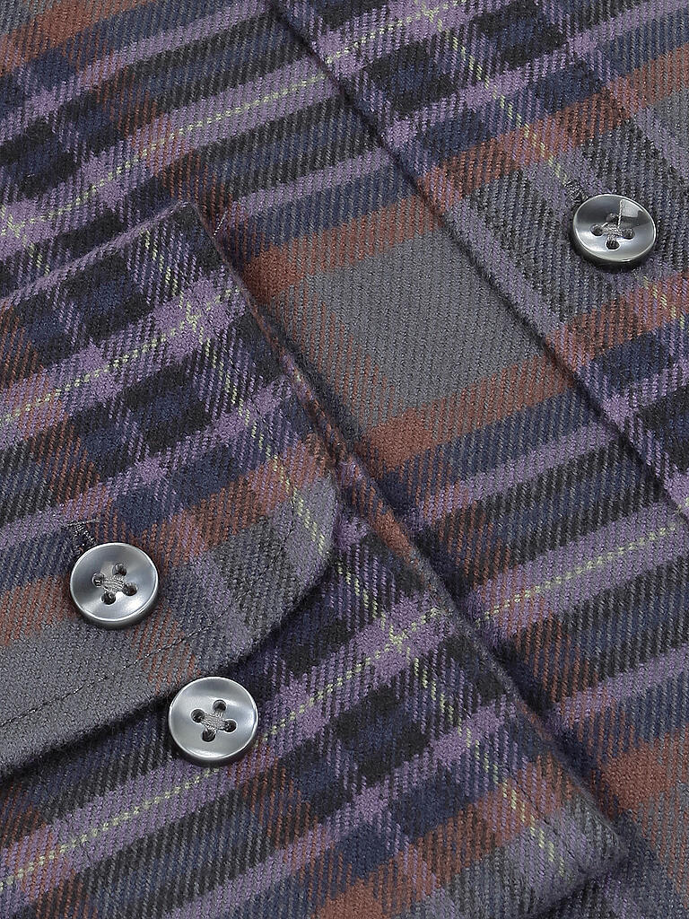 TOM RUSBORG | Flanellhemd | lila