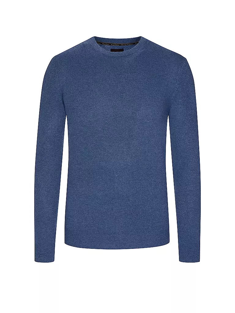 TOM RUSBORG | Kaschmir Pullover | blau