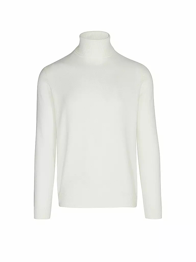 TOM RUSBORG | Kaschmir Rollkragenpullover | creme
