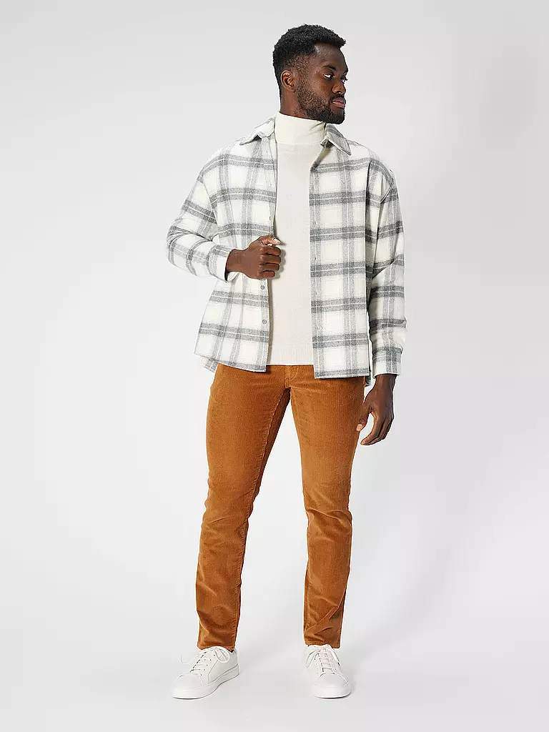 TOM RUSBORG | Kaschmir Rollkragenpullover | creme