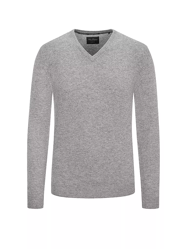 TOM RUSBORG | Kaschmirpullover | grau