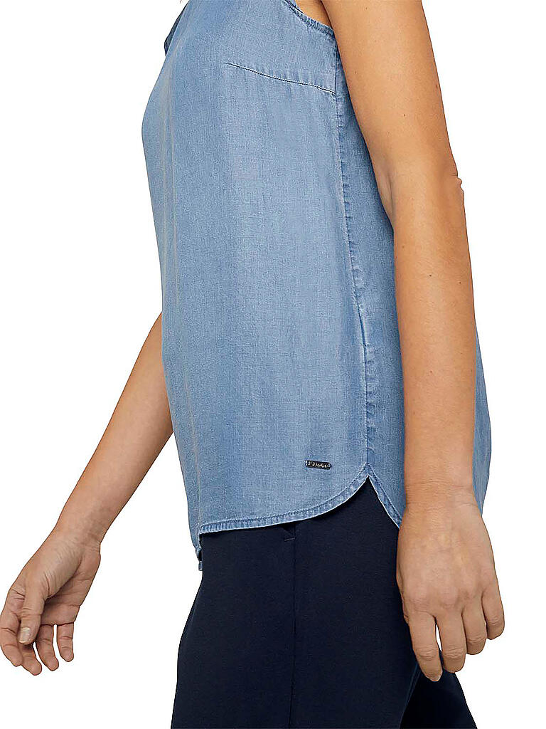 TOM TAILOR DENIM | Bluse  | blau