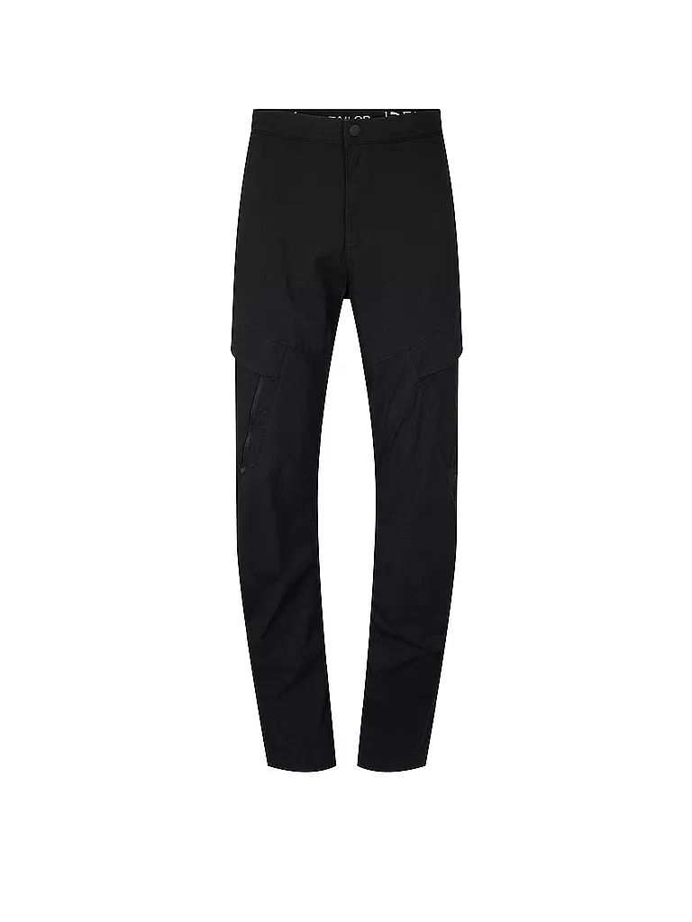 TOM TAILOR DENIM Cargohose schwarz