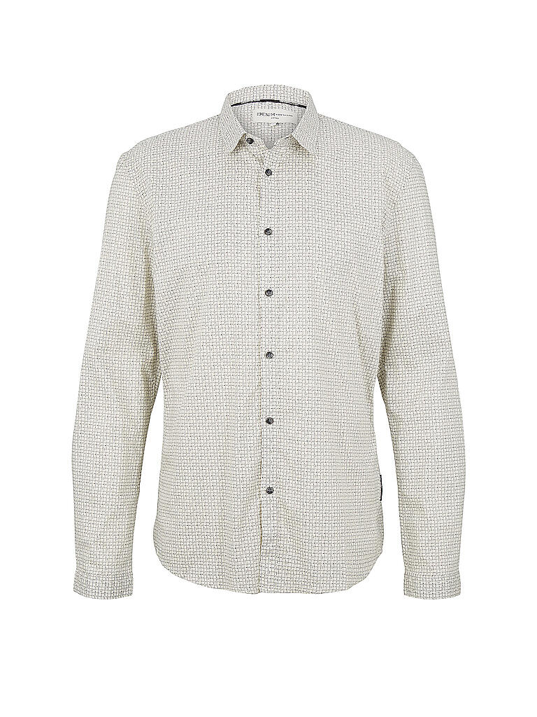 TOM TAILOR DENIM | Hemd Regular Fit | creme