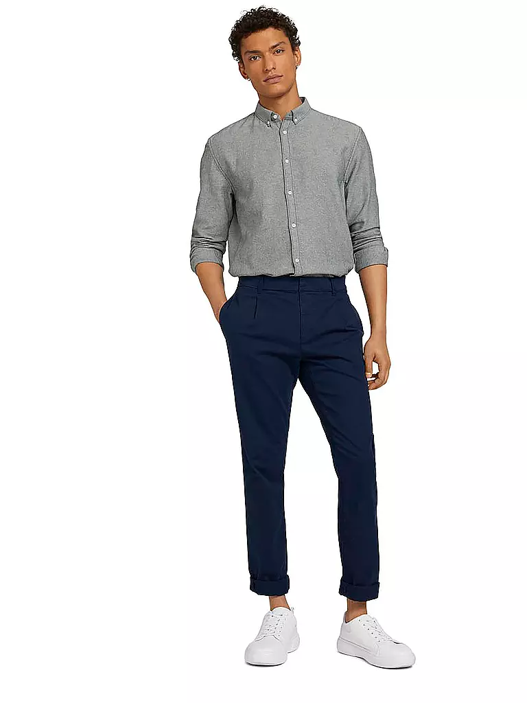 TOM TAILOR DENIM | Hemd Slim Fit | blau