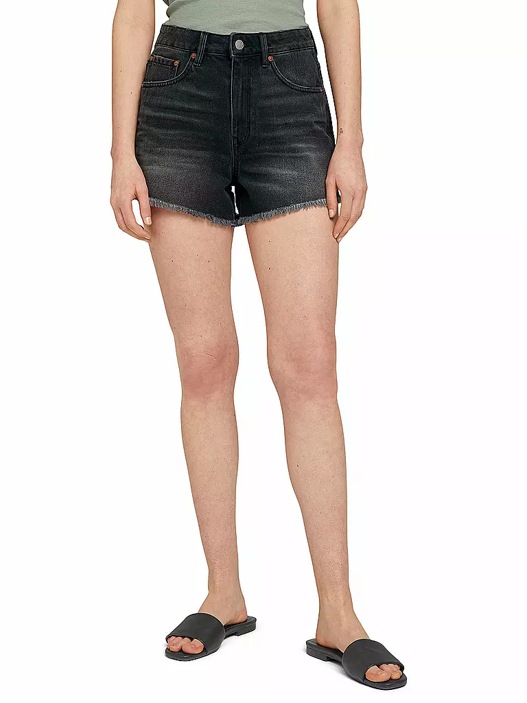 TOM TAILOR DENIM | Jeans Shorts Mom Fit | grau