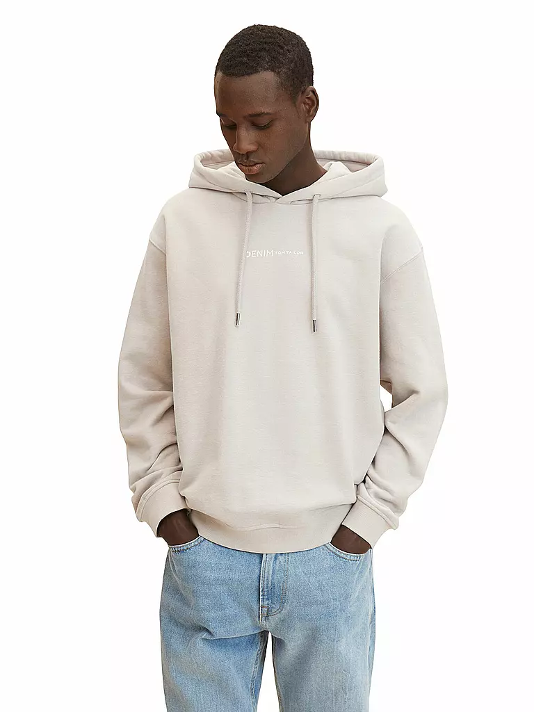 TOM TAILOR DENIM | Kapuzenpullover - Hoodie | hellgrau