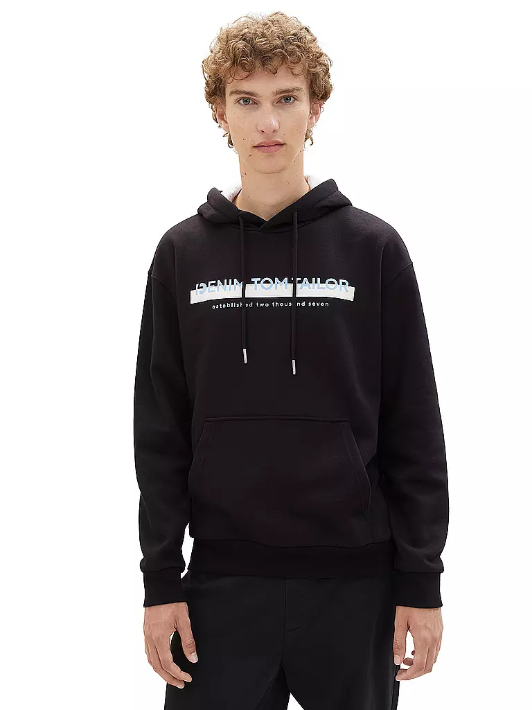 TOM TAILOR DENIM | Kapuzensweater - Hoodie | grau