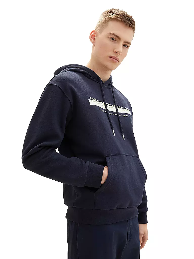 TOM TAILOR DENIM | Kapuzensweater - Hoodie | schwarz