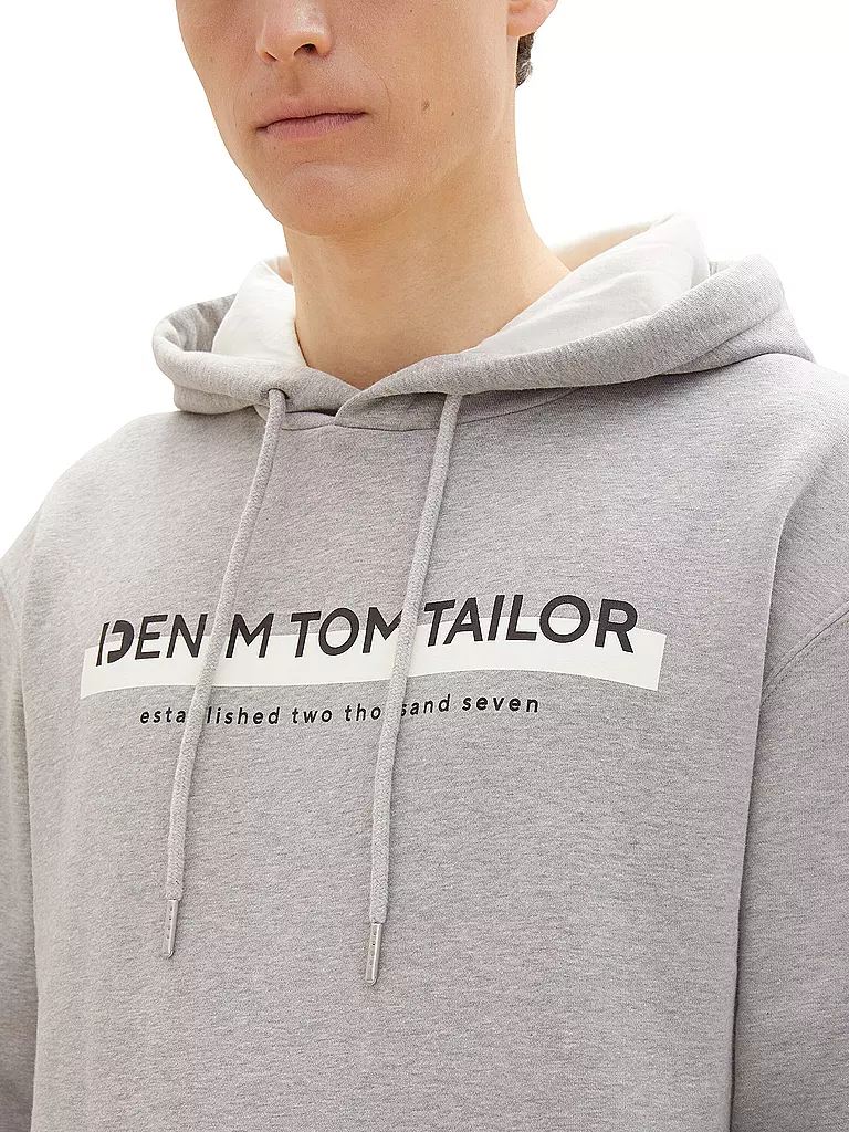 TOM TAILOR DENIM | Kapuzensweater - Hoodie | schwarz