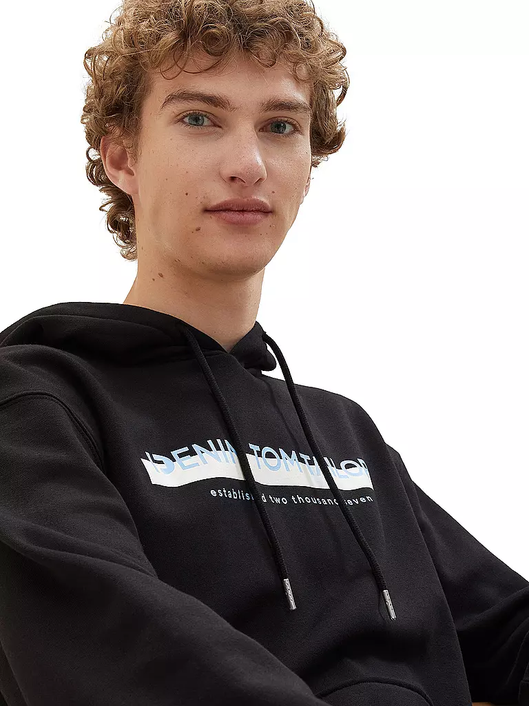 TOM TAILOR DENIM | Kapuzensweater - Hoodie | grau