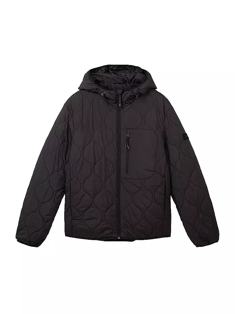 TOM TAILOR DENIM | Leichtsteppjacke | schwarz
