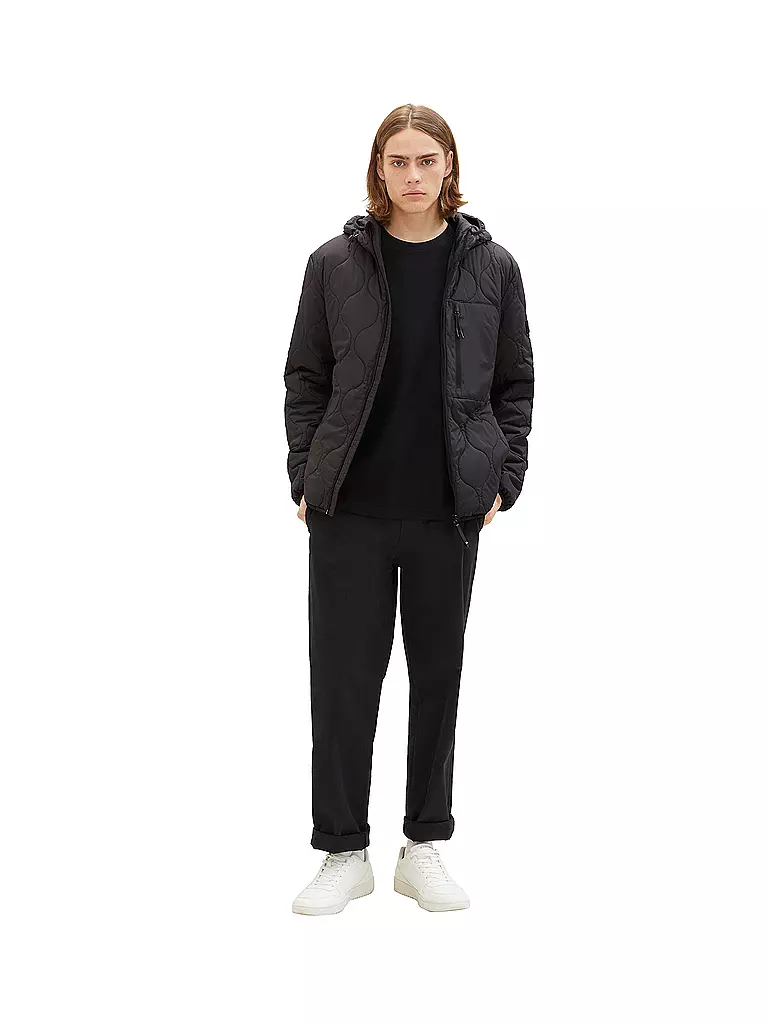 TOM TAILOR DENIM | Leichtsteppjacke | schwarz