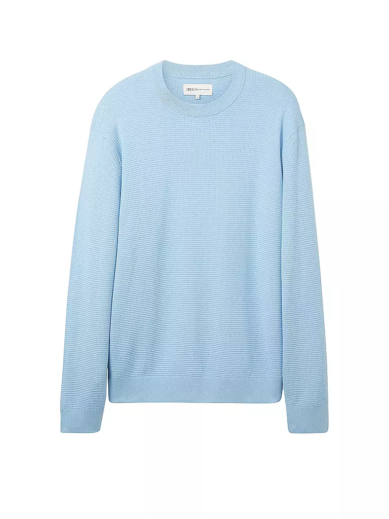 TOM TAILOR DENIM | Pullover | hellblau