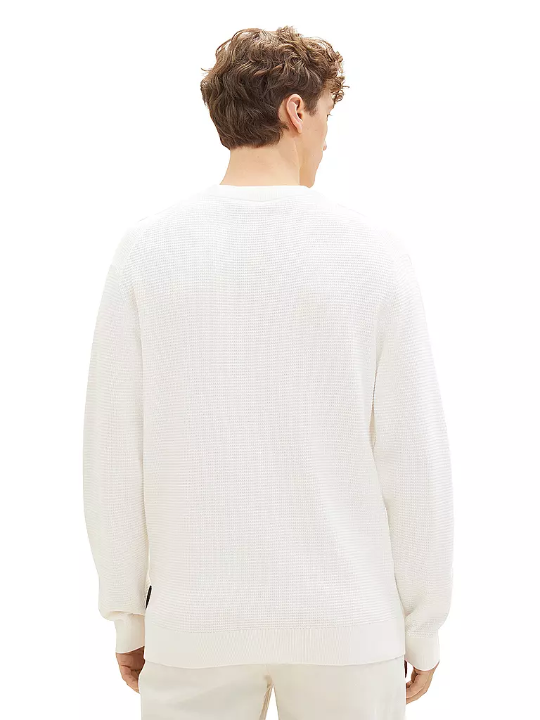 TOM TAILOR DENIM | Pullover | weiss