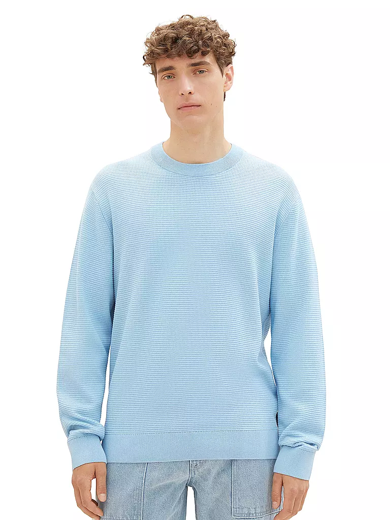 TOM TAILOR DENIM | Pullover | hellgrau