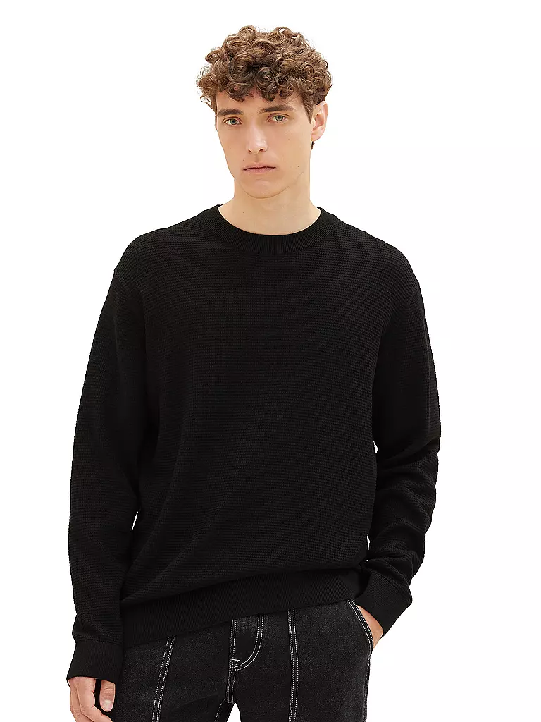 TOM TAILOR DENIM | Pullover | hellgrau