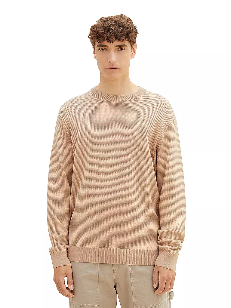 TOM TAILOR DENIM | Pullover | hellgrau