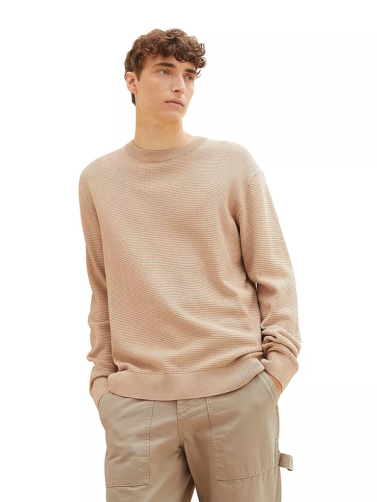 TOM TAILOR DENIM | Pullover | hellgrau