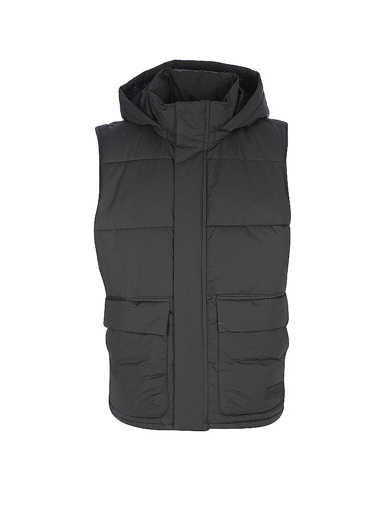 TOM TAILOR DENIM | Steppgilet | schwarz