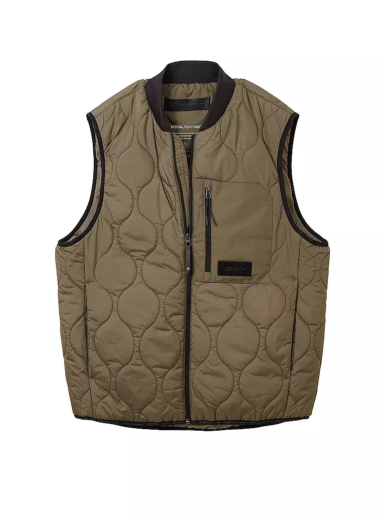 TOM TAILOR DENIM | Steppgilet | olive