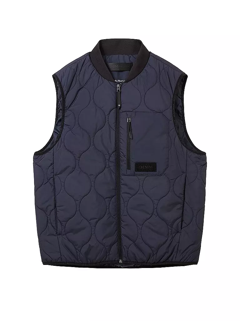 TOM TAILOR DENIM | Steppgilet | blau