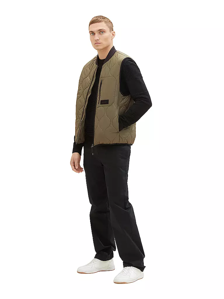 TOM TAILOR DENIM | Steppgilet | olive