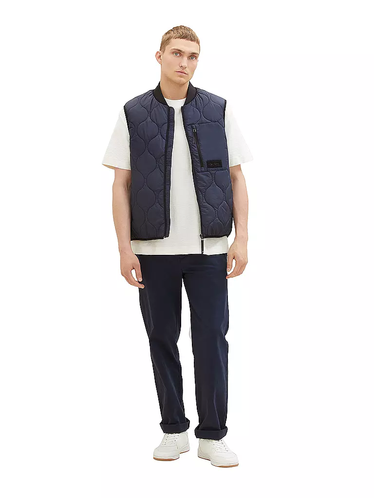 TOM TAILOR DENIM | Steppgilet | blau