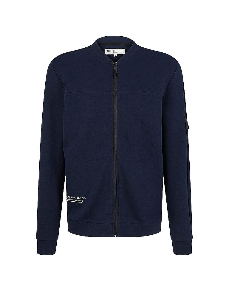 TOM TAILOR DENIM | Sweatjacke | blau