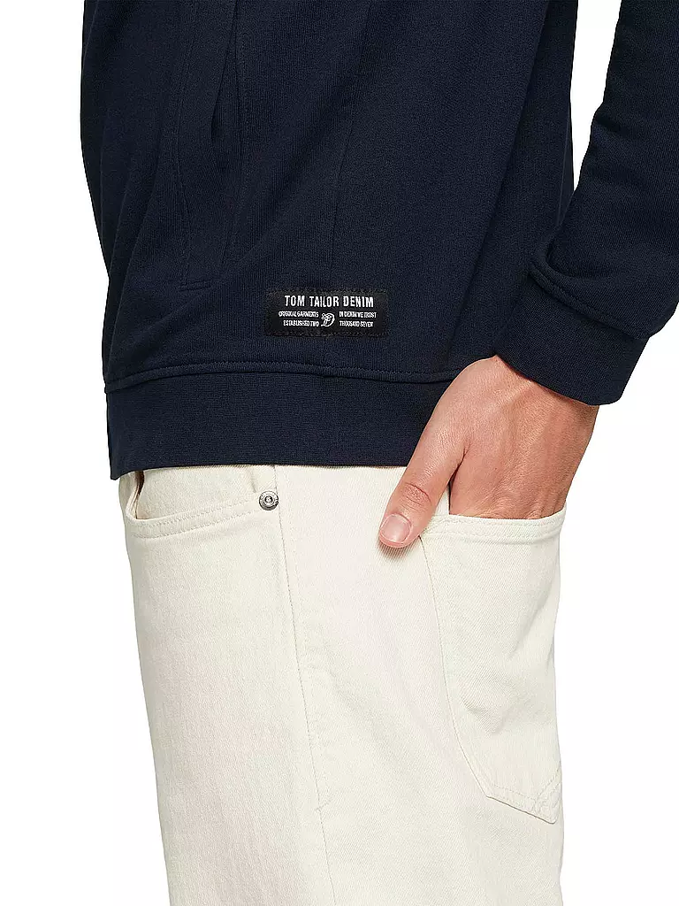 TOM TAILOR DENIM | Sweatjacke | blau