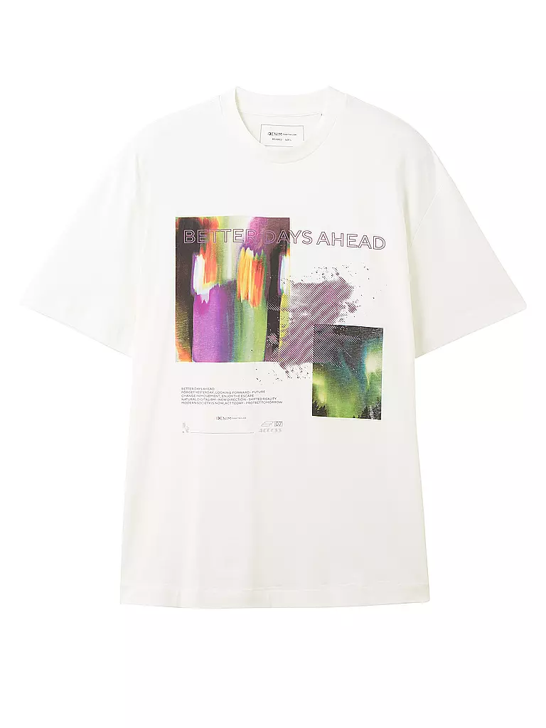 TOM TAILOR DENIM | T-Shirt | weiss
