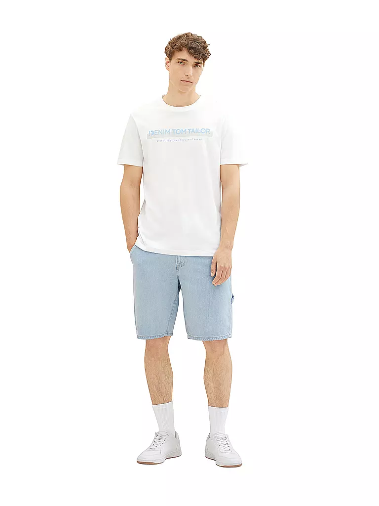 TOM TAILOR DENIM | T-Shirt | weiss