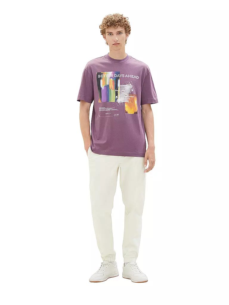 TOM TAILOR DENIM | T-Shirt | lila