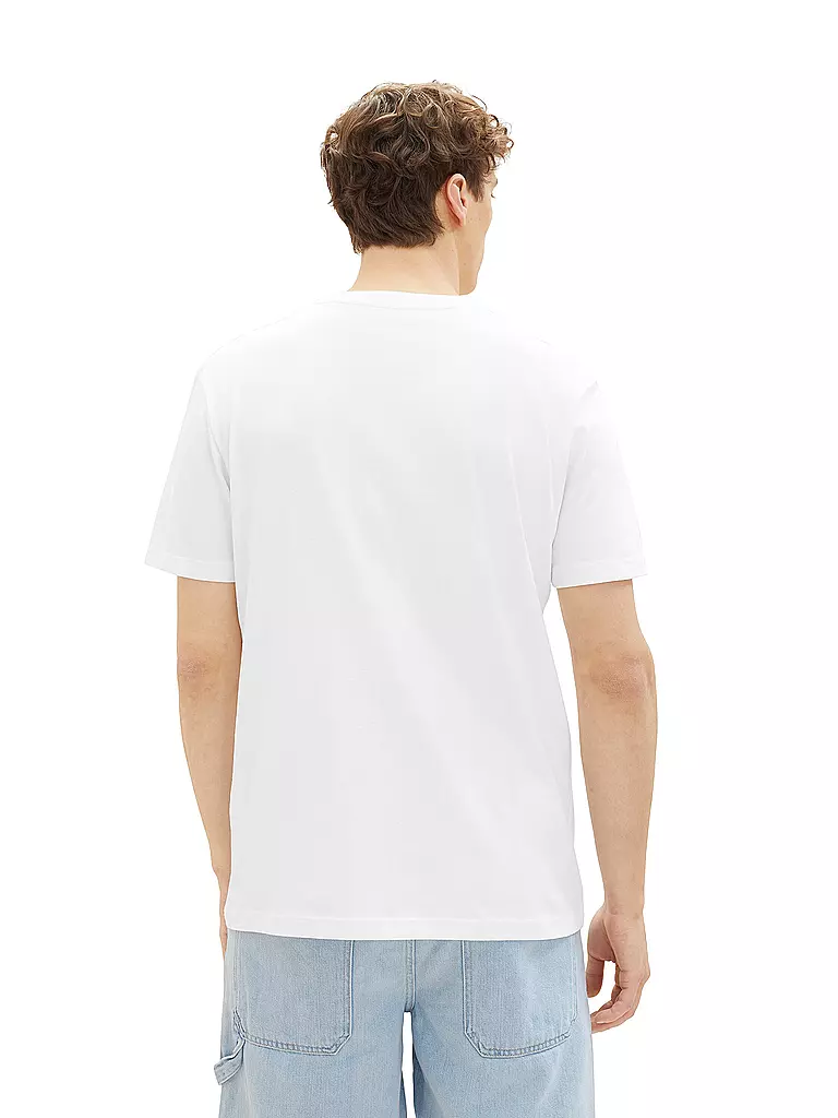 TOM TAILOR DENIM | T-Shirt | weiss