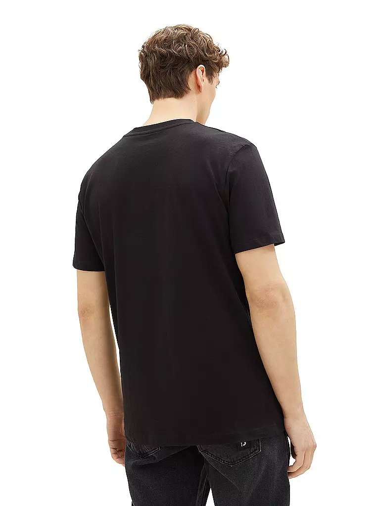 TOM TAILOR DENIM | T-Shirt | schwarz