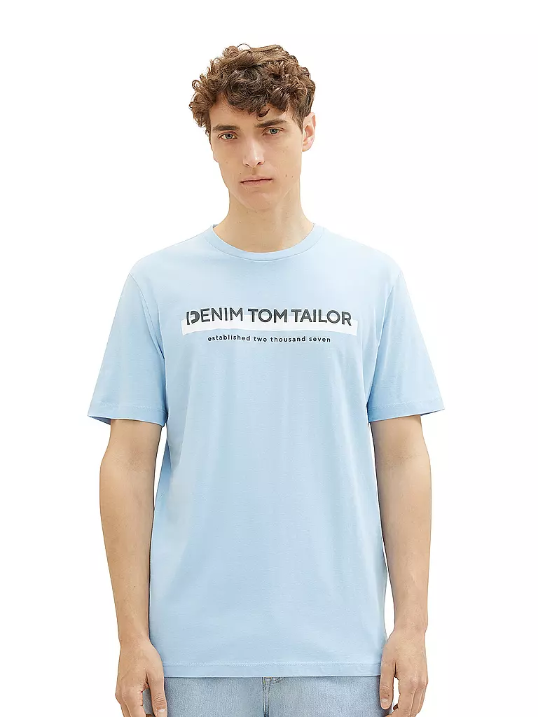 TOM TAILOR DENIM | T-Shirt | hellblau