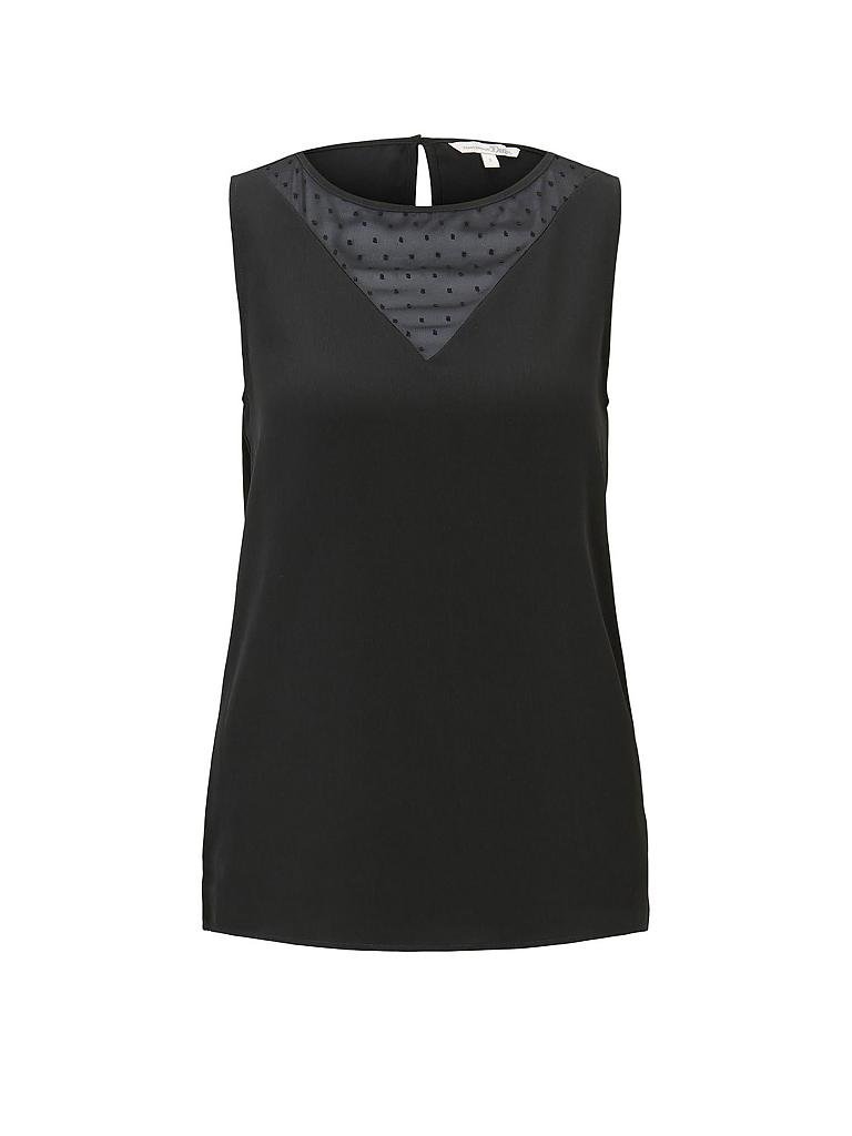 TOM Tailor Denim Tshirt TOP MIT Rippstruktur Top, Dames, Maat
