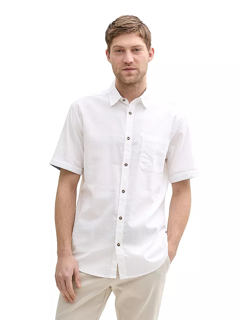 TOM TAILOR |  Hemd Regular Fit | dunkelblau