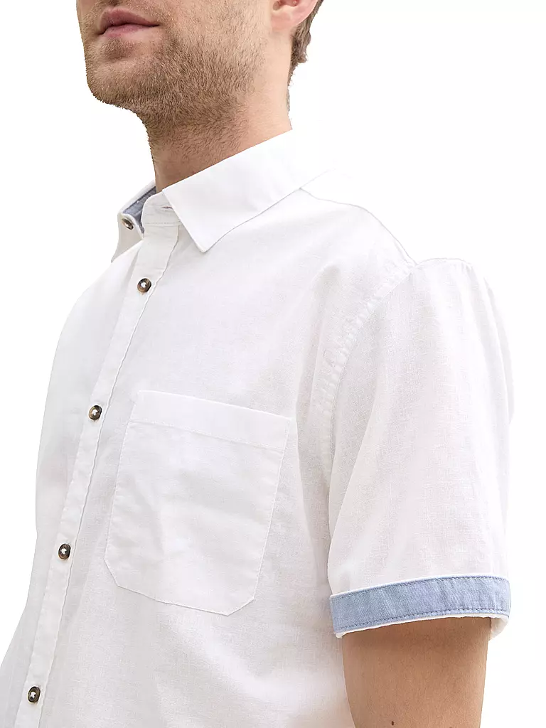 TOM TAILOR |  Hemd Regular Fit | dunkelblau