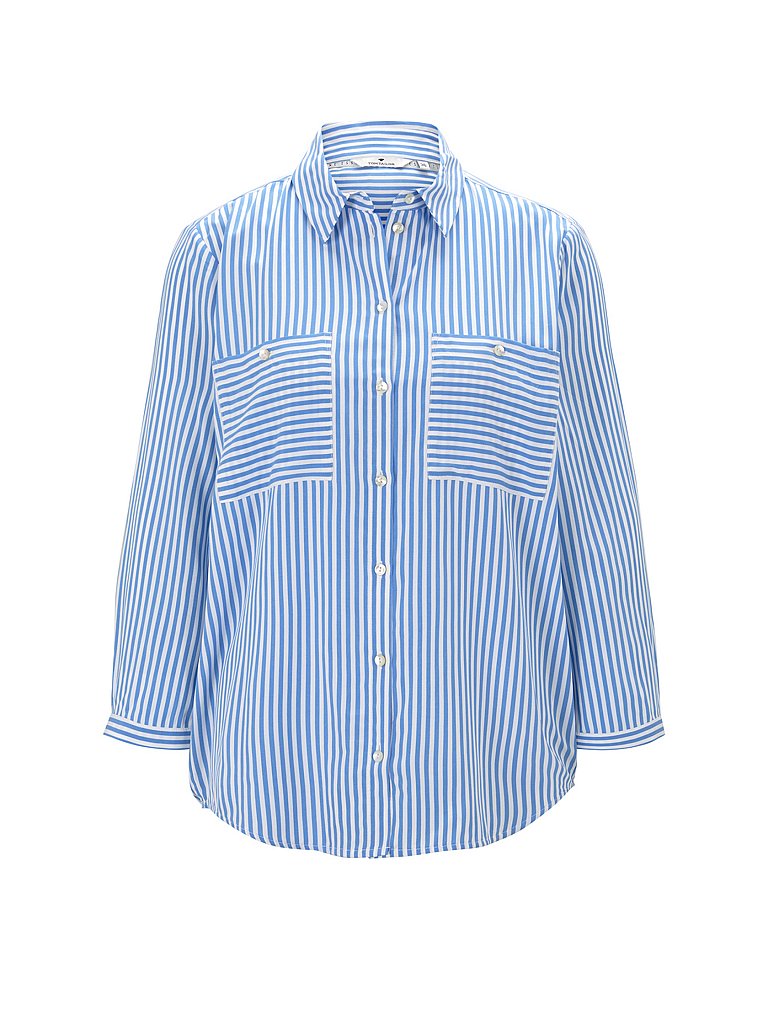 TOM TAILOR Bluse  blau | 34