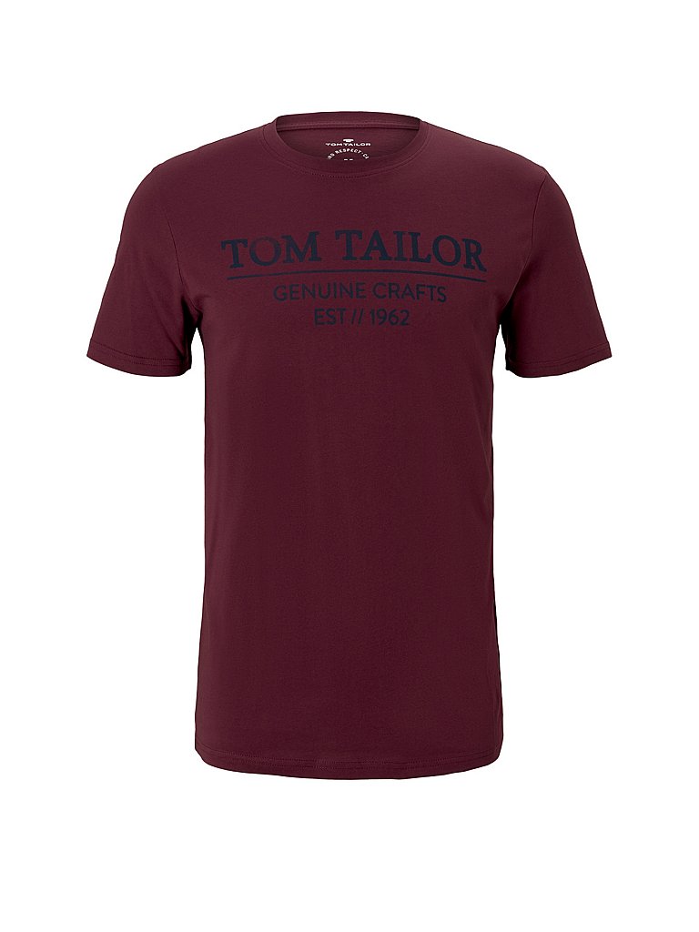 TOM TAILOR T-Shirt Regular FIt rot | L