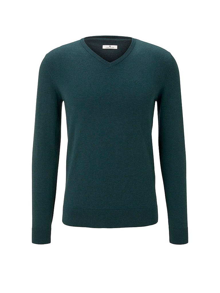 TOM TAILOR Pullover grün | M