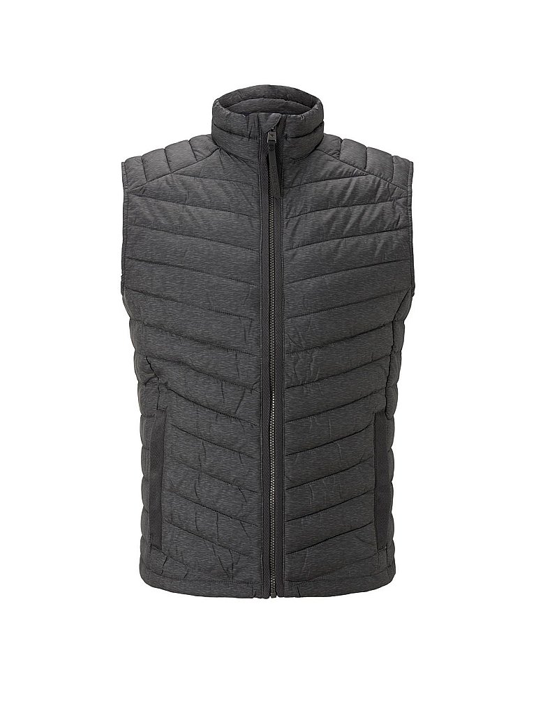 TOM TAILOR Leichtsteppgilet grau | L