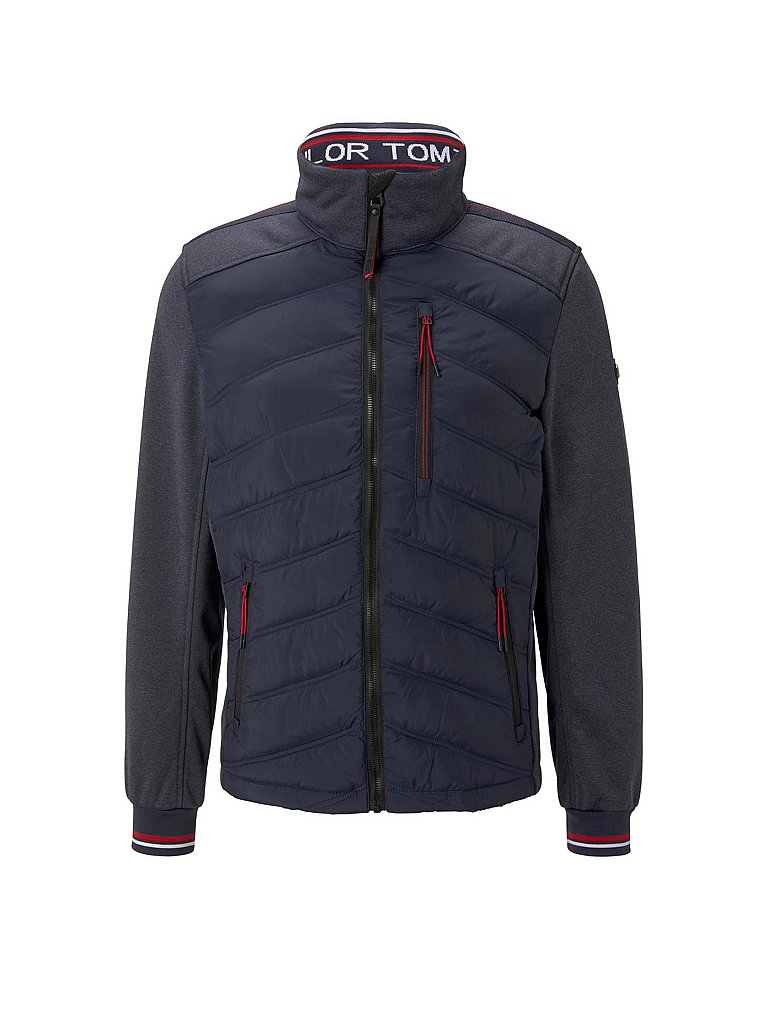 TOM TAILOR Hybridjacke blau | L