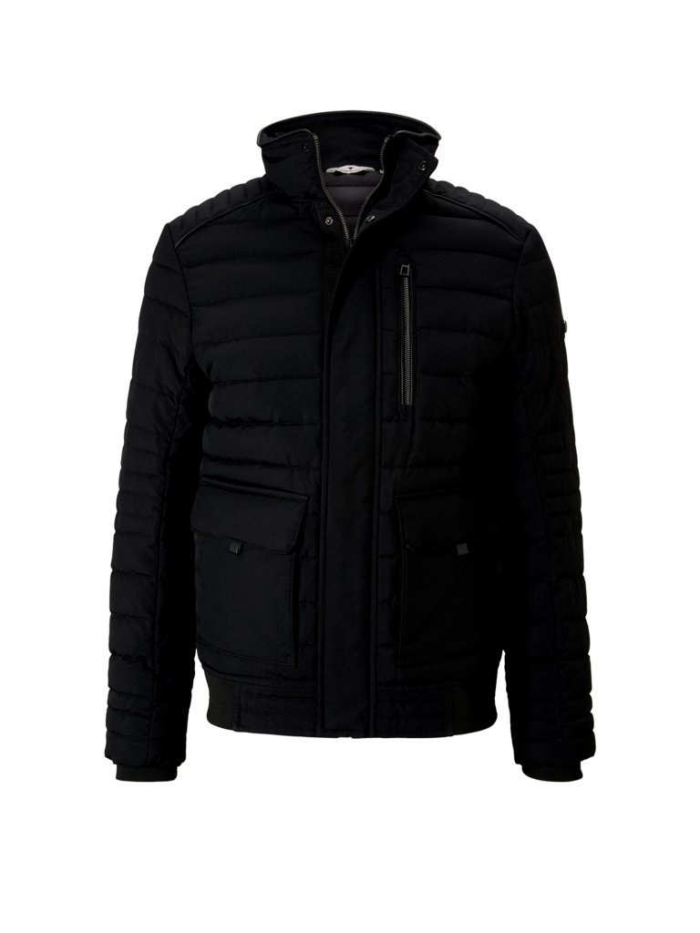 TOM TAILOR Steppjacke schwarz | L