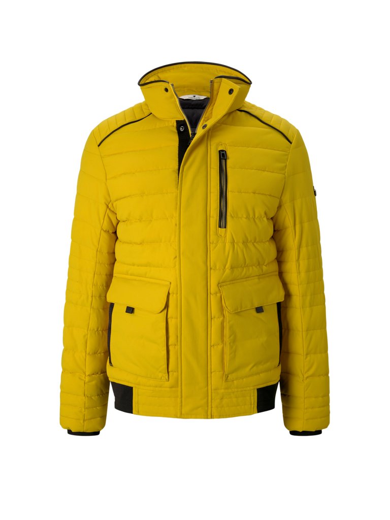 TOM TAILOR Steppjacke gelb | M