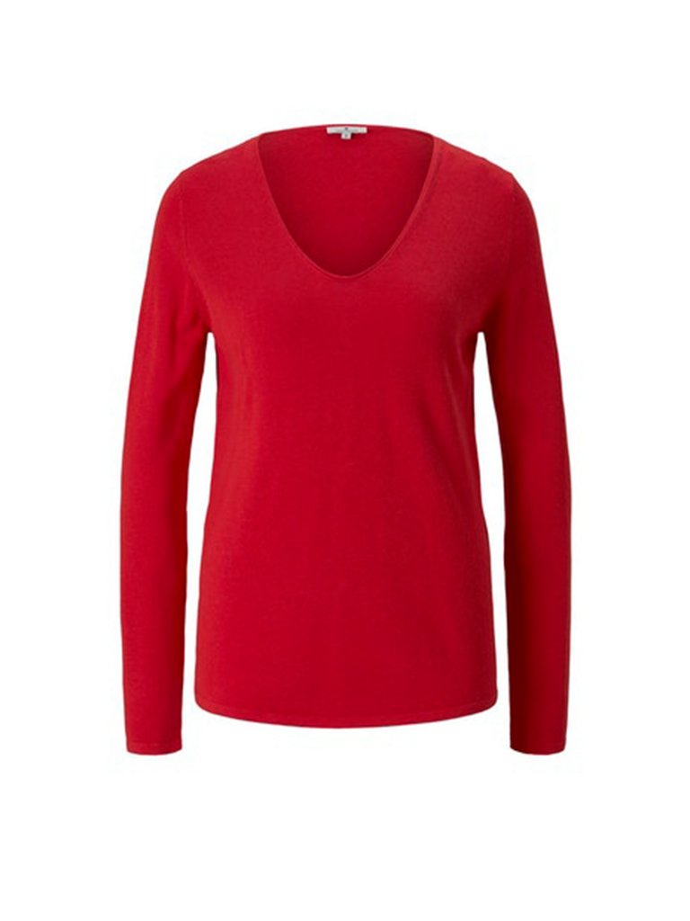 TOM TAILOR Pullover rot | XS