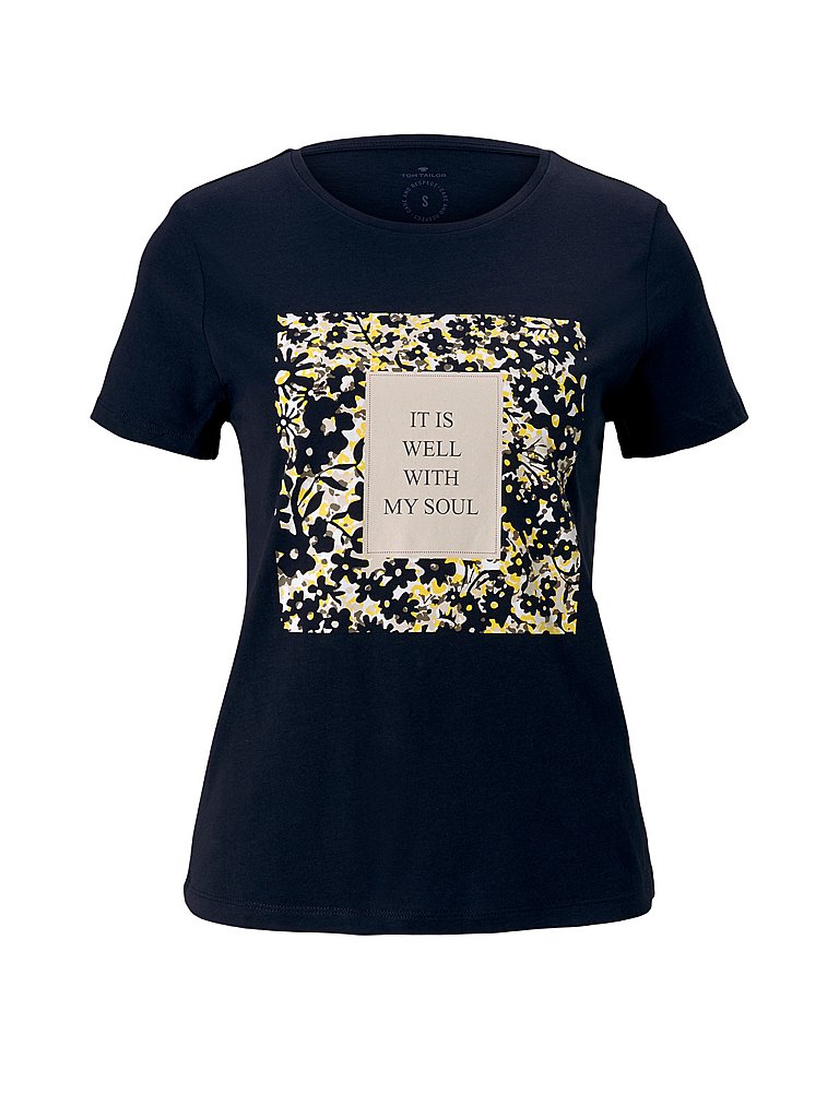 TOM TAILOR T-Shirt blau | L