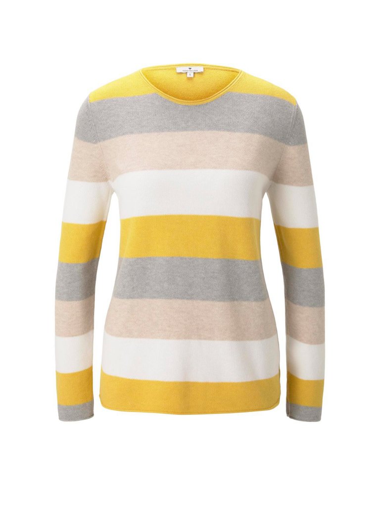 TOM TAILOR Pullover bunt | L