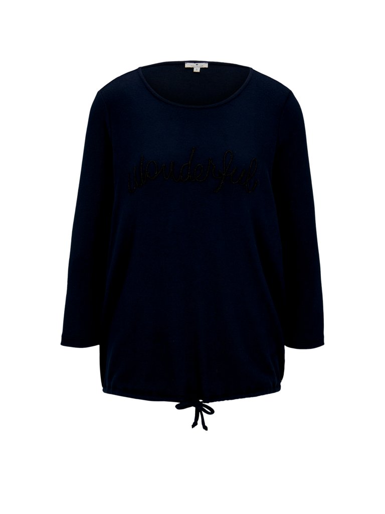 TOM TAILOR T Shirt blau | XS